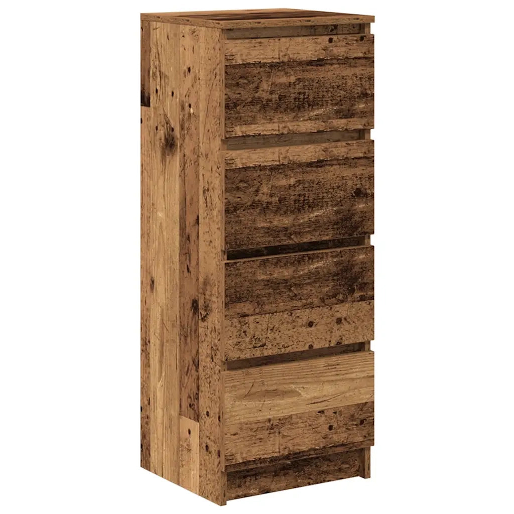 Credenza Legno Antico 37,5x35x99 cm in Legno Multistrato 861704