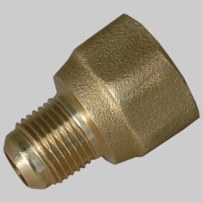 RACCORDO FILETTATO FEMMINA PER CONDIZIONAMENTO  F. 3/8 x 1/2     MADE IN ITALY