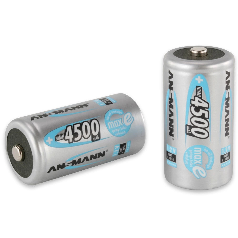 BATTERIA ricaricabile 1/2 torcia ANSMANN NIMH 4500 mAh 1pz