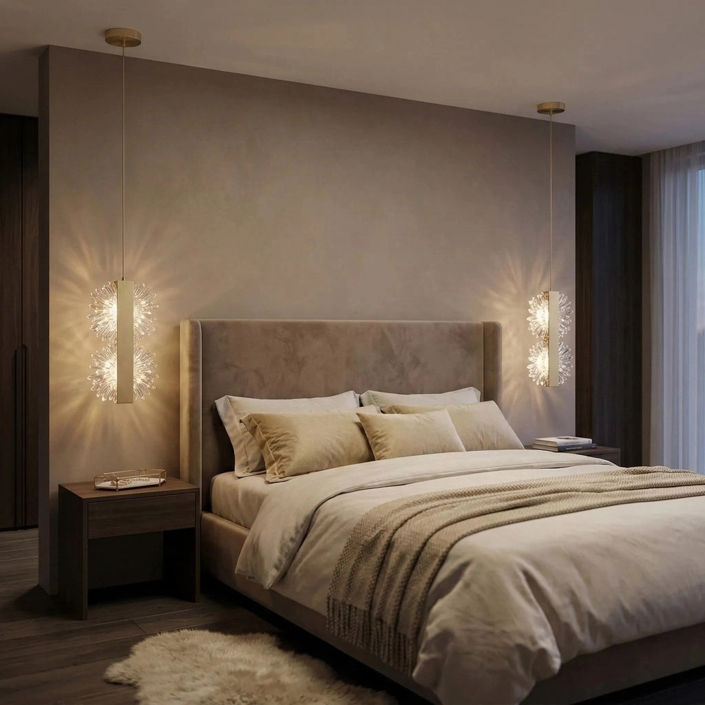 Lampada Da Soffitto Led G148-2cp Gold Brush