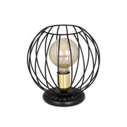 Lampade Da Scrivania Contemporaneo Omoikane Acciaio Nero 1 Luce E27 Ip20