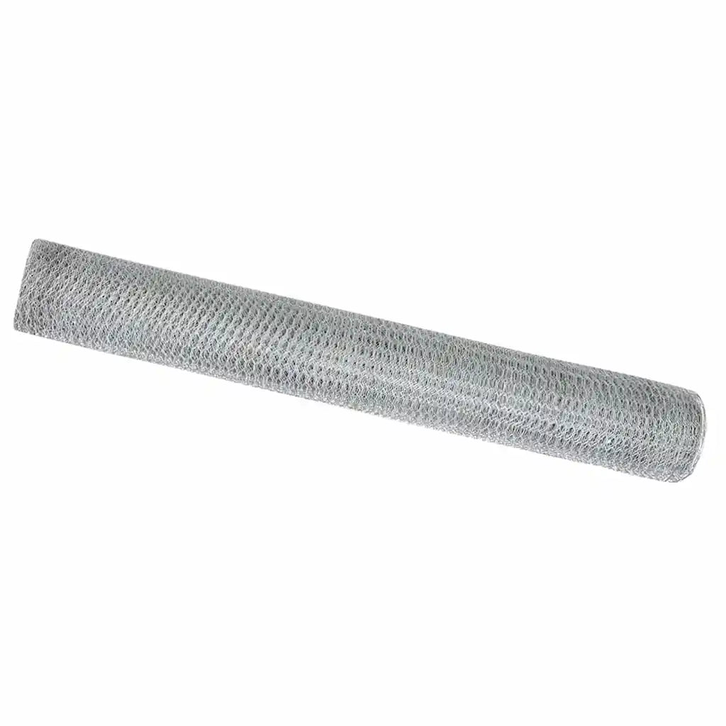 Recinzione Esagonale Argento 1,2 x 50 m Acciaio zincato 42005722