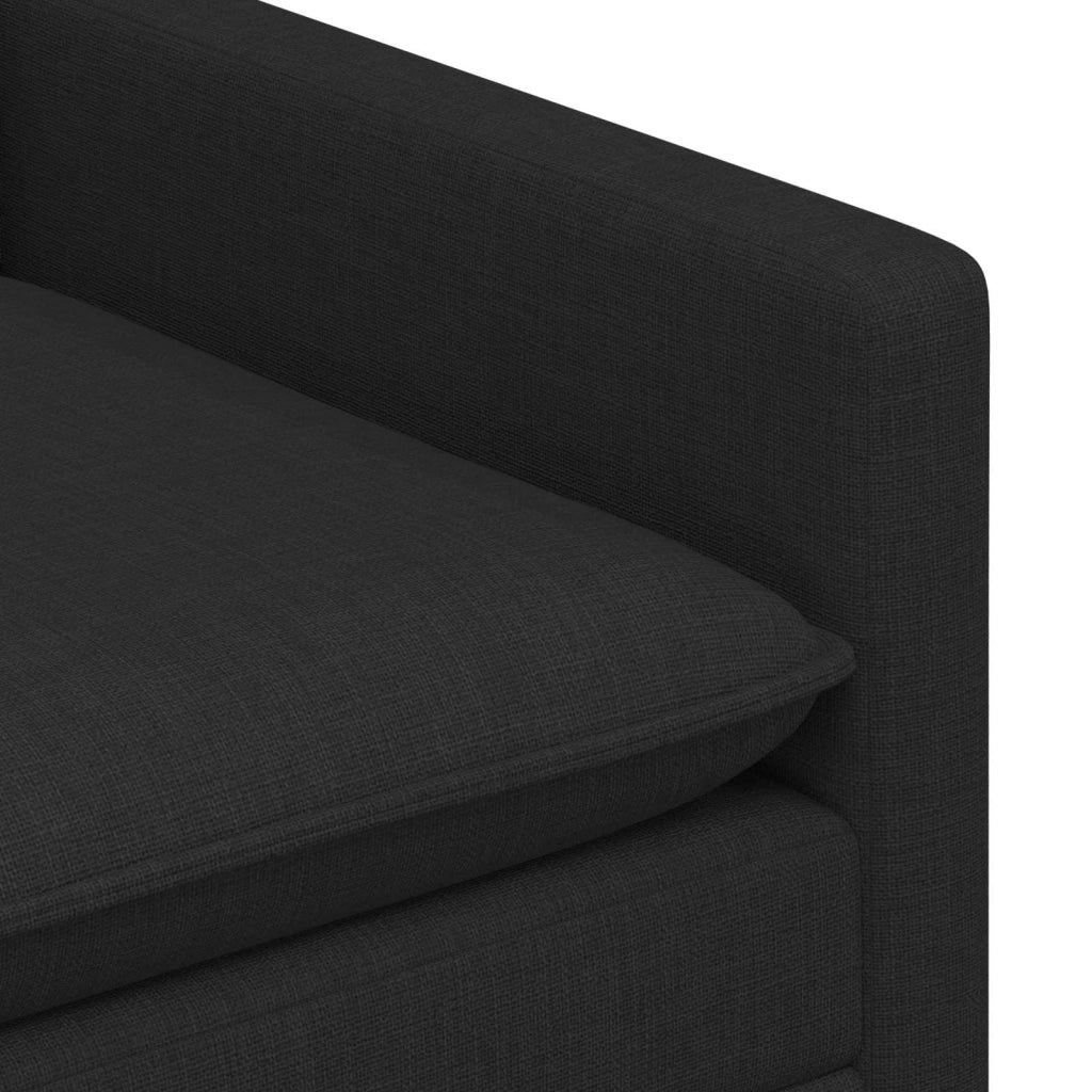 Divano Nero Tessuto 42028749