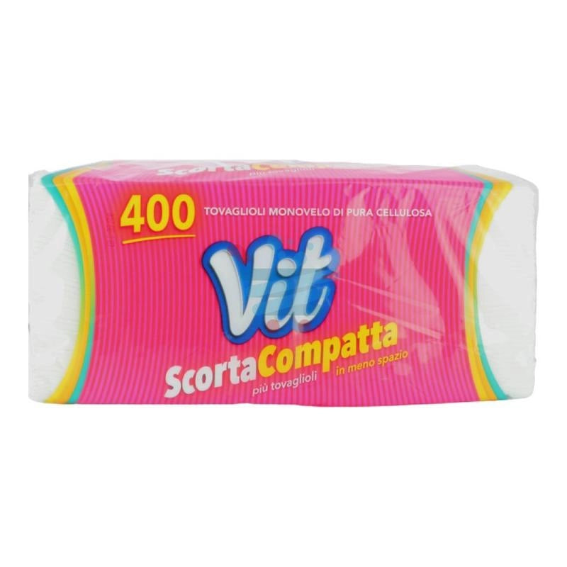 VIT TOVAGLIOLI MONOVELO DI PURA CELLULOSA  33X33 400PZ
