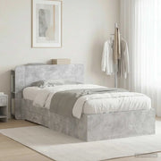 Telaio del letto con storage Grigio Cemento 80 x 200 cm 3433703