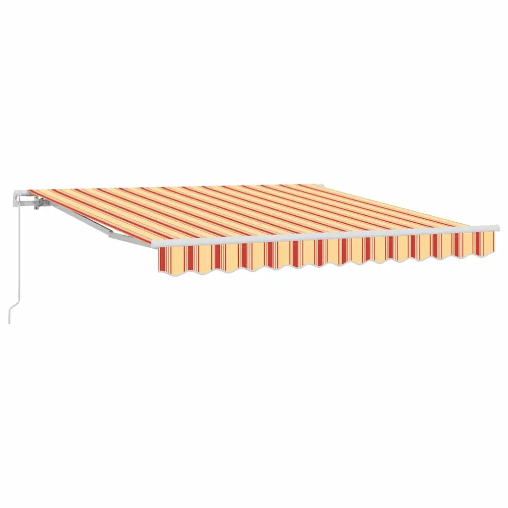 Tenda da Sole | Tenda parasole Giallo e Arancione 350 x 250 x 165 cm Poliestere