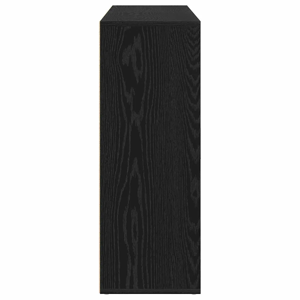Credenza 2 pcs Rovere Nero 60 x 31 x 84 cm Legno multistrato 3334304