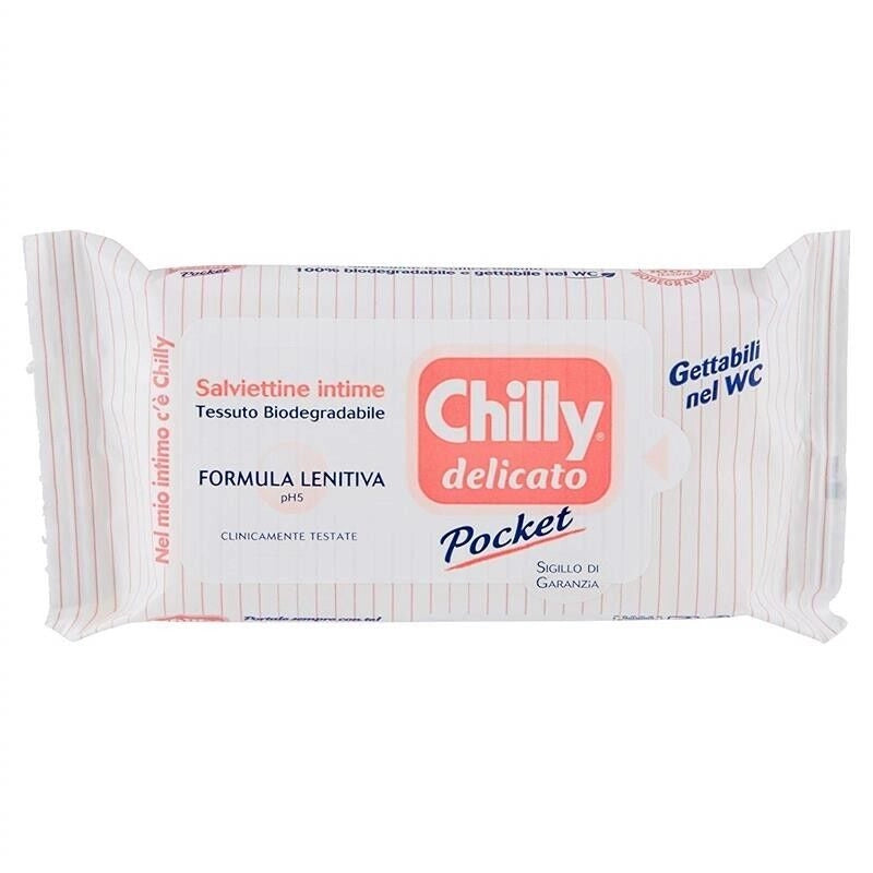 SET 12 CHILLY SALVIETTE INTIME 12 PZ DELICATE