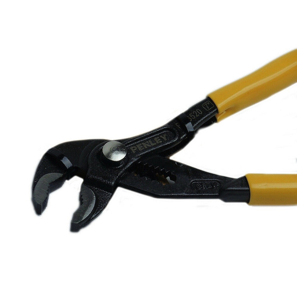Trade Shop - Pinza A Pappagallo 7" 175mm Regolabile Cromo Vanadio Manico Antiscivolo Poligrip -