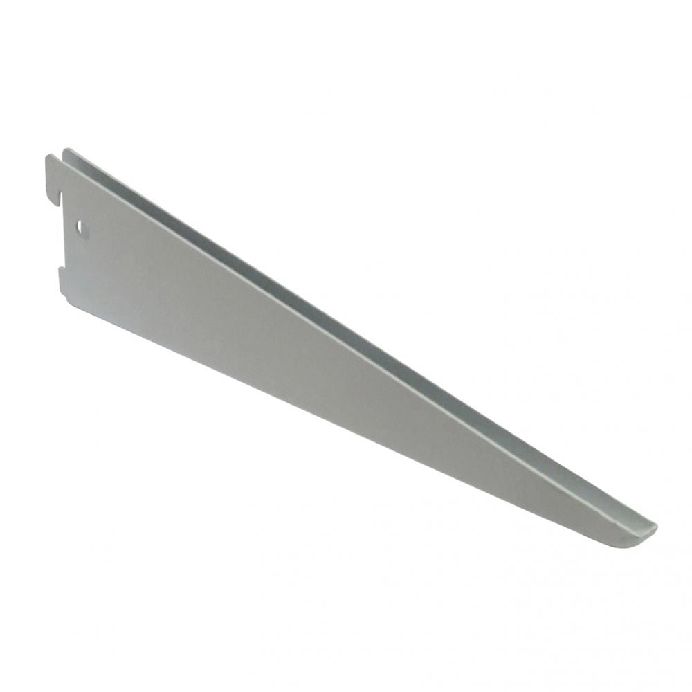 MENSOLA A "U" 37CM ALLUMINIO BIANCO