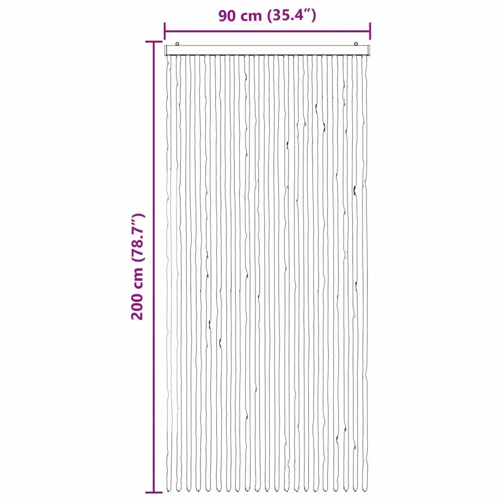 Tenda per insetti in chenille Grigio chiaro e bianco 42034415