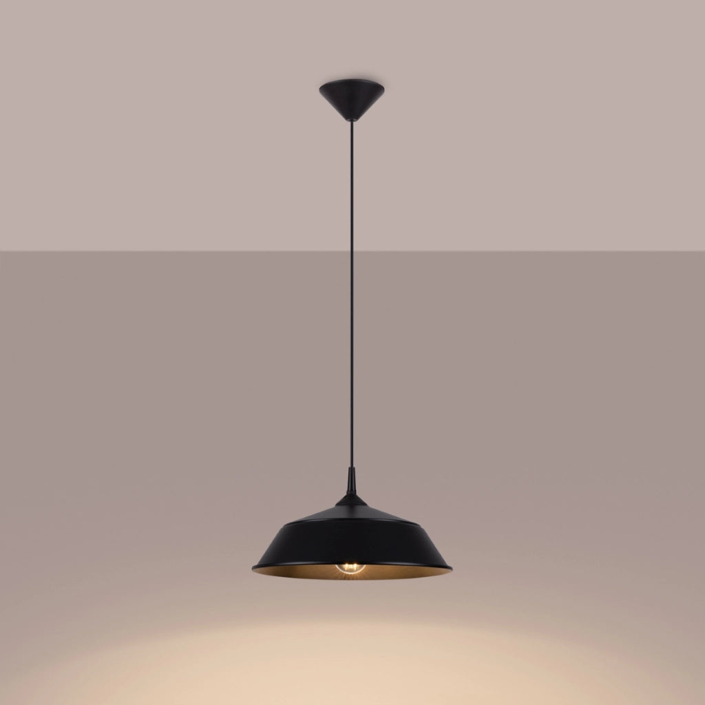 Lampada a sospensione FRIKA nero