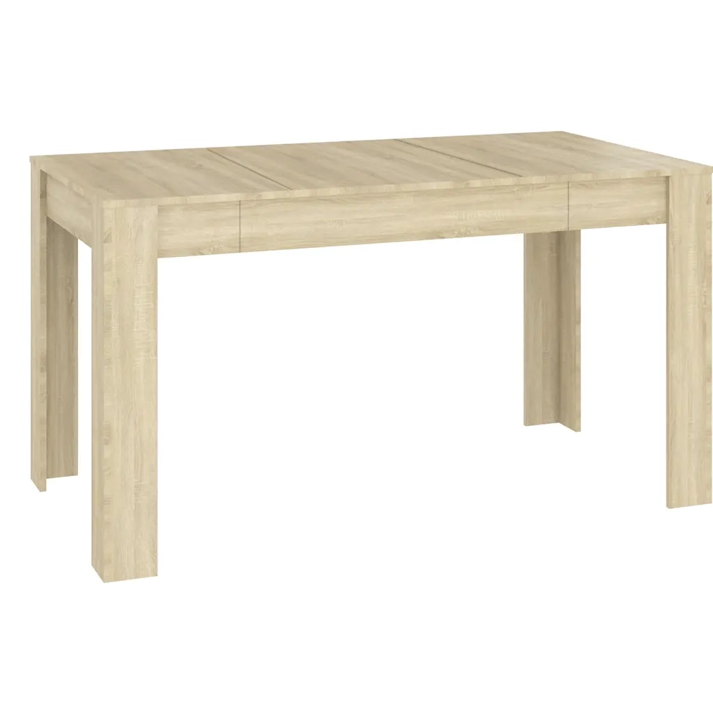 Tavolo da Pranzo Rovere Sonoma 140x74,5x76 cm Legno Multistrato 804205