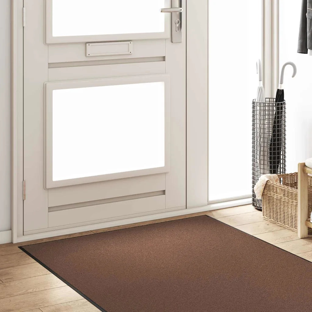 Tappetino Marrone e Nero 120 x 250 cm 100% Poliammide 4100781