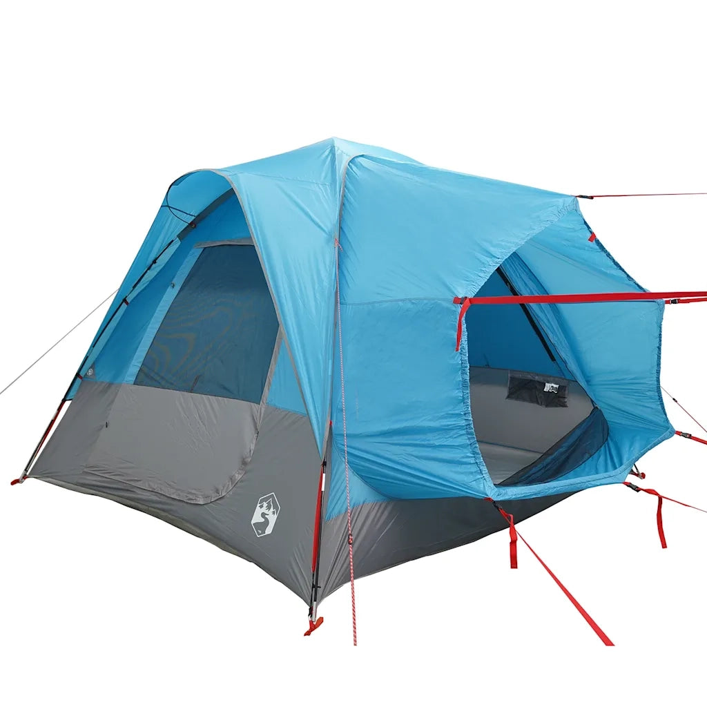 Tenda da campeggio | Tenda da campo per Auto per 4 Persone Blu Impermeabile