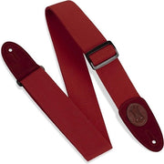 Cinturini per chitarra 2" Serie Signature Cotton - Rosso