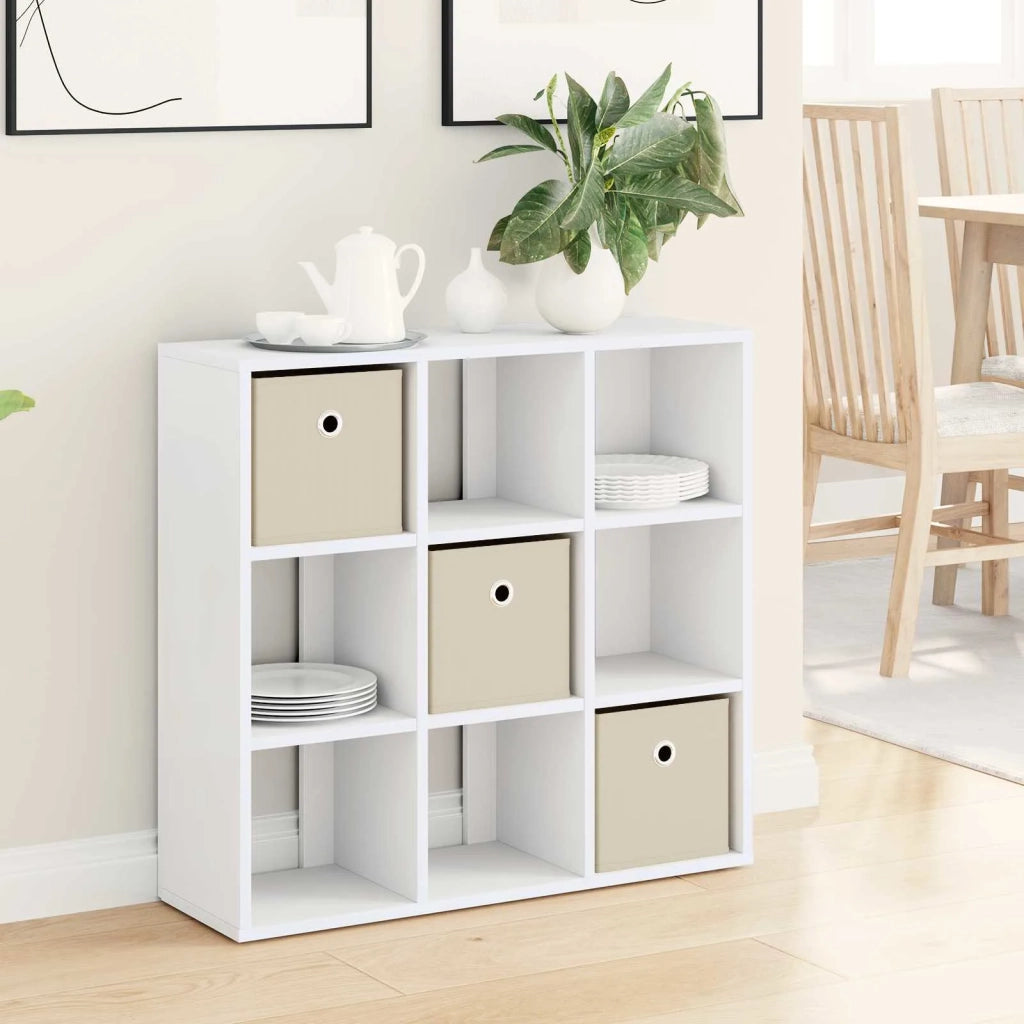 Credenza | Madia | Buffet da pranzo | Armadio da pranzo con cassetto Bianco 73,5 x 24 x 69,5 cm