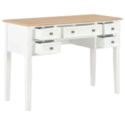 Scrivania Bianca 109,5x45x77,5 cm in Legno 280069