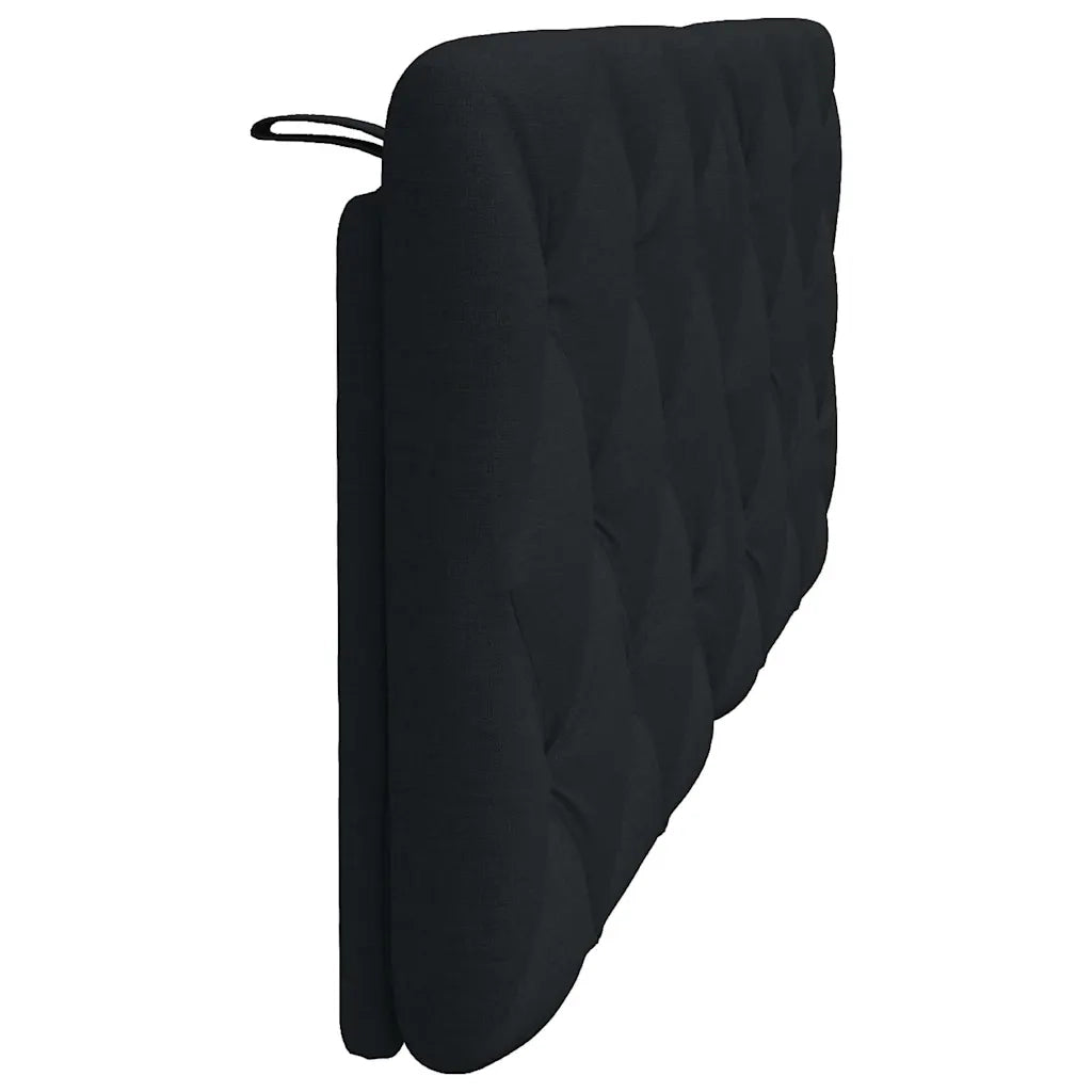 Cuscino Testiera Nero 140 cm in Tessuto 4019221