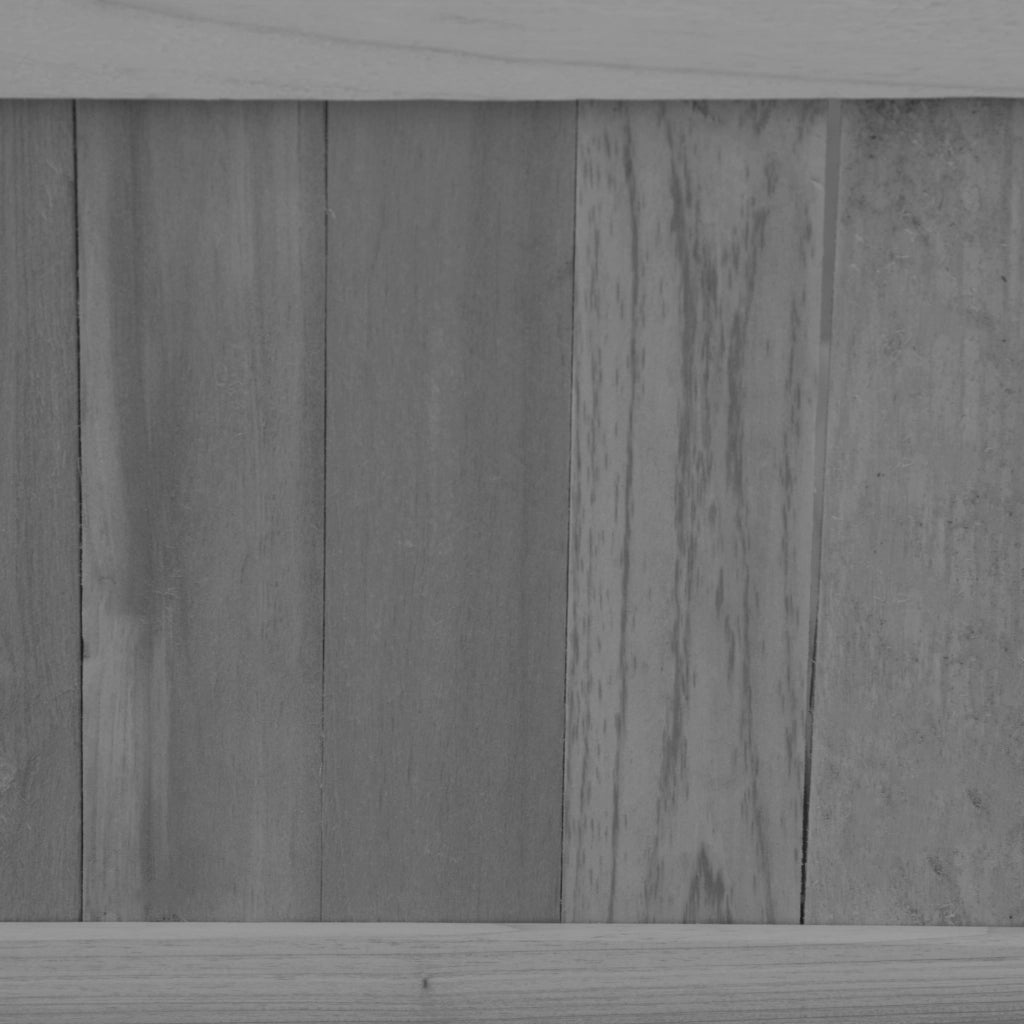 Fioriera Rialzata Pieghevole ¨C Xylo ¨C Legno Grigio 70x30x25 cm per Balcone Giardino
