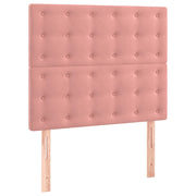 Testiera | Testata Rosa 90x5x118/128 cm Velluto