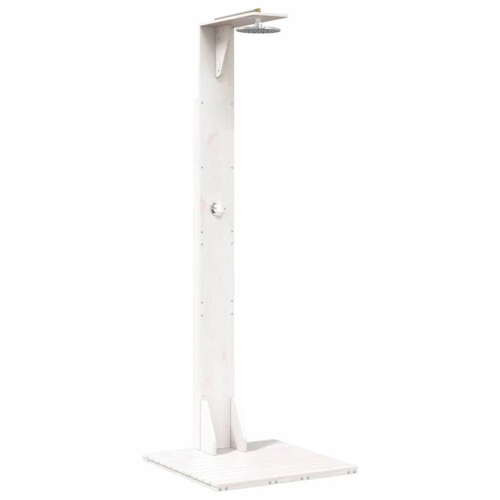 Doccia da esterno 214,5 cm Bianco 886345