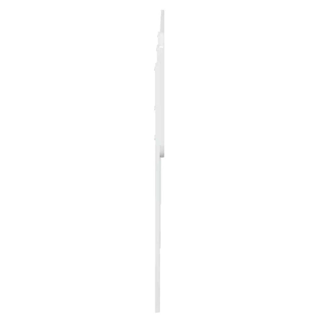 Testiera-Testata-Testiera Decorativa Bianco 200 cm Legno multistrato 660382