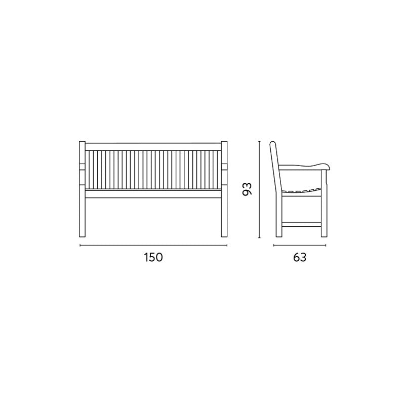 Panca 3 posti Lampedusa MOIA