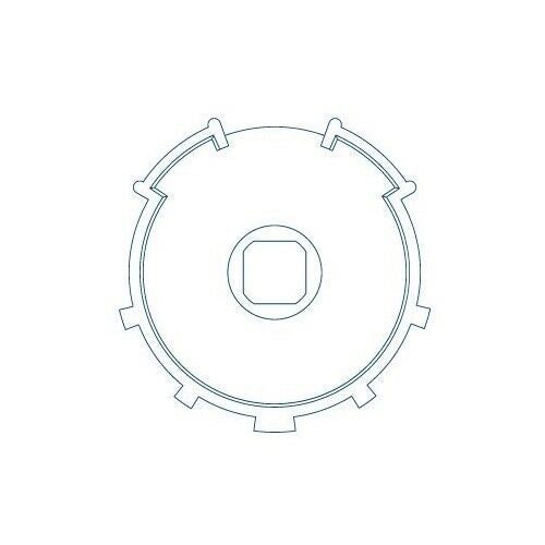 ADATTATORE ZF 54 VDS 43380/060 AUTOMAZIONE AUTOMATISMI ORIGINALE GARANZIA NUOVO
