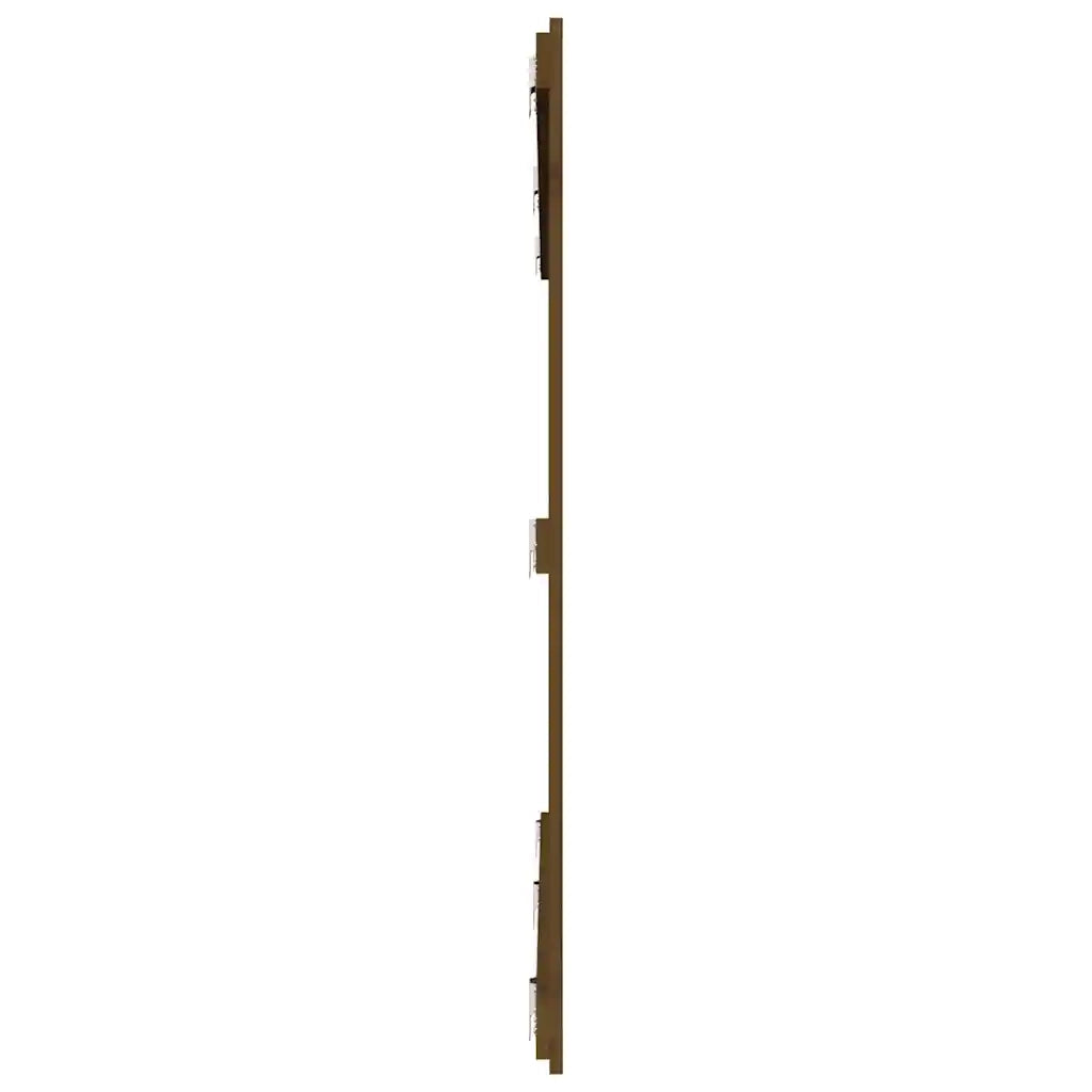 Testiera | Testata da Parete Ambra 204x3x110 cm in Legno Massello di Pino