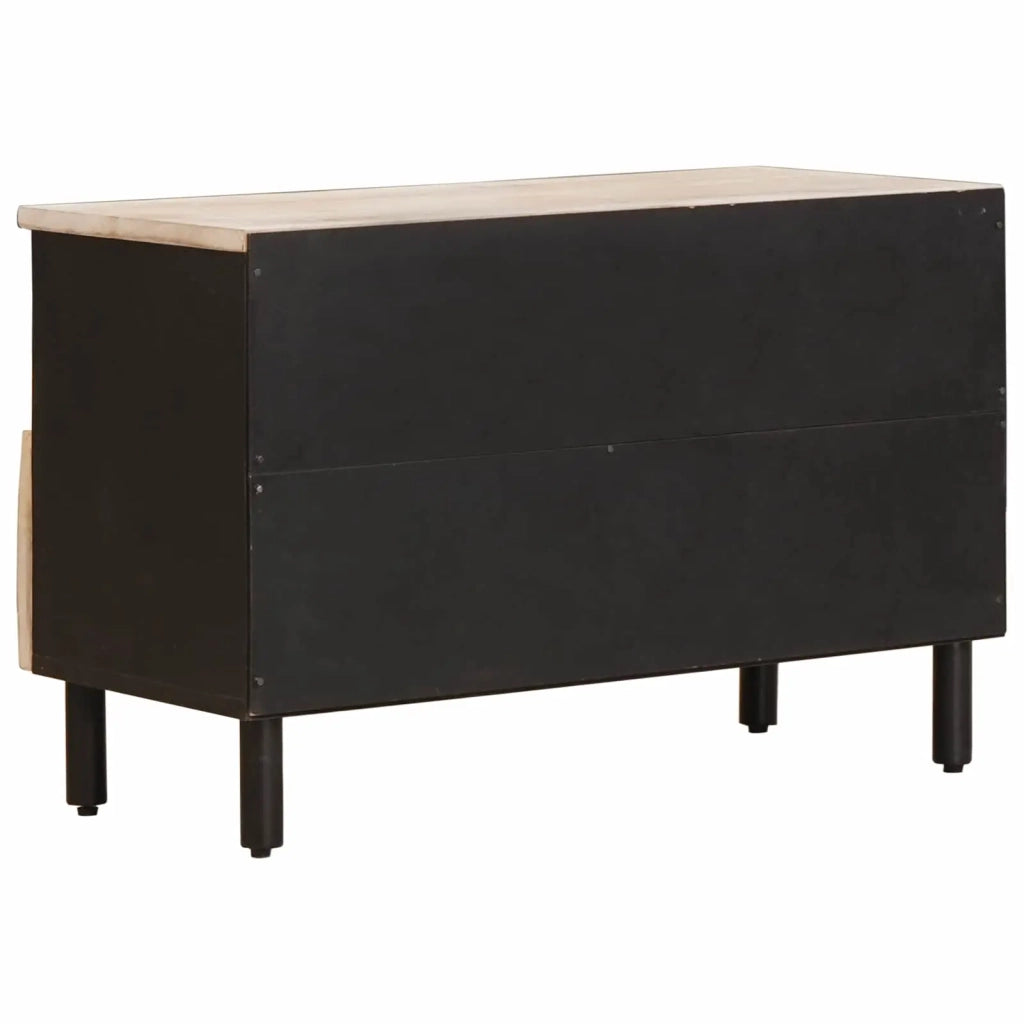 Mobile TV con cassetto Finitura Bianco Lavato 70 x 33 x 46 cm 4017865