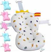 Cuscino per vasca da bagno universale per lettino, cuscino per doccia, lettino, sedile regolabile per lettino, cuscino per vasca da bagno, cuscino per vasca da bagno, sedile pieghevole per vasca da bagno... (cuscino bianco)