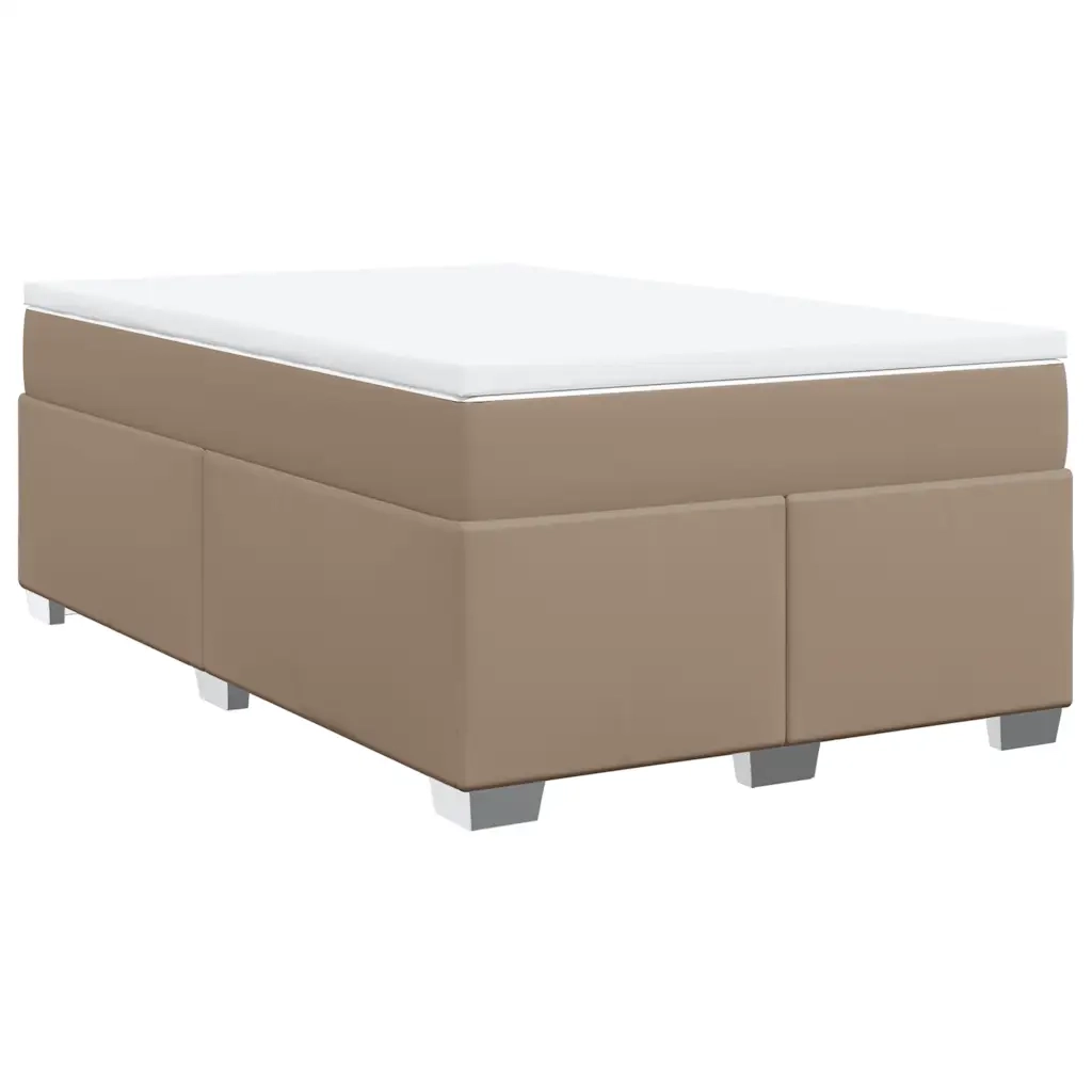 Giroletto a Molle con Materasso Cappuccino 120x190cm Similpelle 3285204