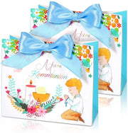 Dose di Commiato per 12 pezzi - Blu - Regalo per ospiti - Sacchetti per feste - Dolci e golosi - Imballo di regalo