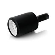 Portalampada In Gomma Colore Nero