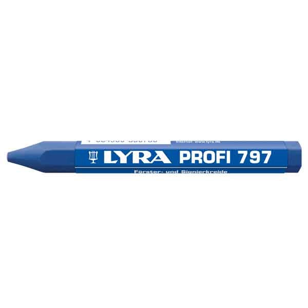 GESSO A CERA FORESTALE '797' LYRA  Colore rosso - 12 pezzi- LYRA
