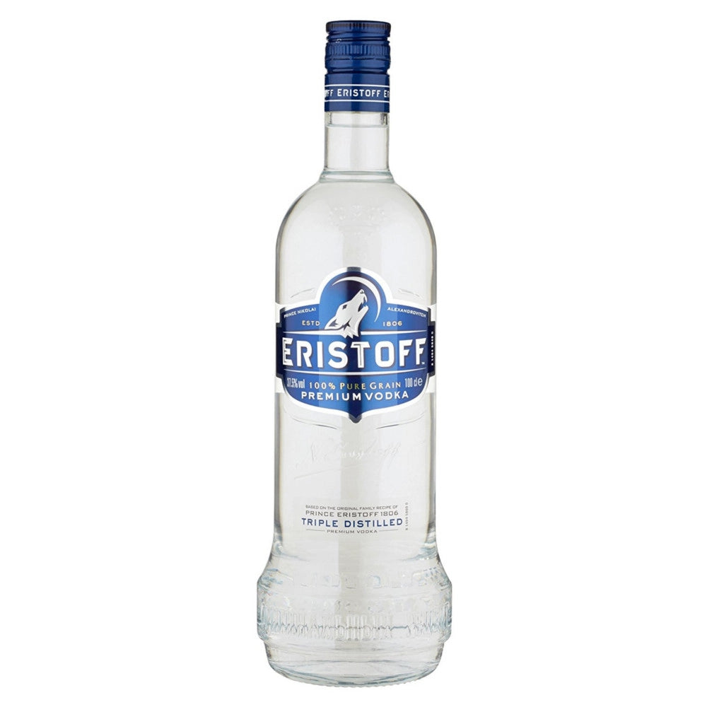 Eristoff vodka pura 37,5% confezione da 1 litro