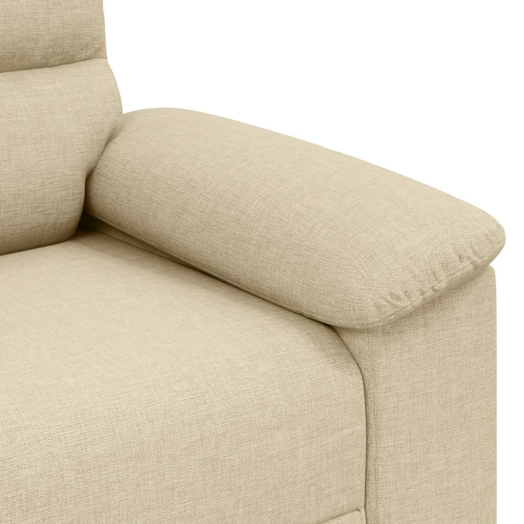 Poltrona Crema 100x81x84 cm in Tessuto 4105294