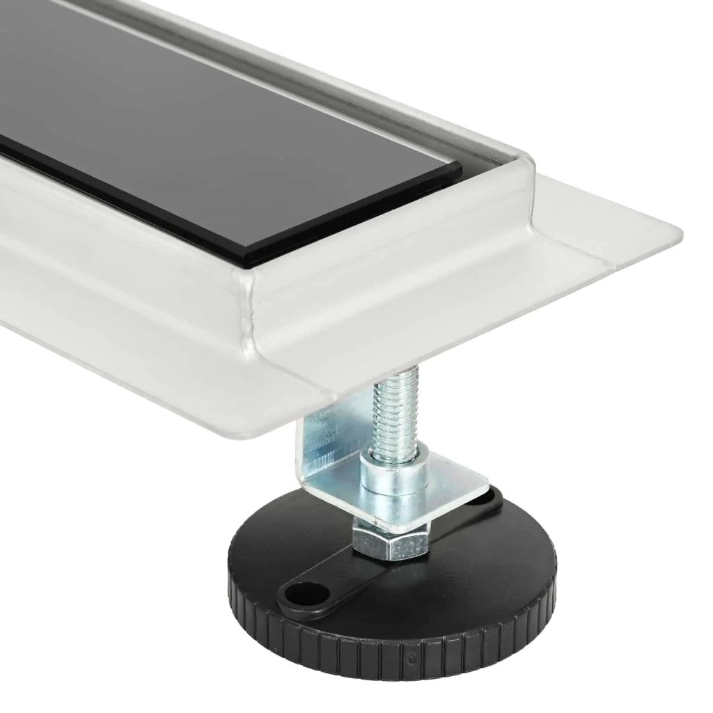 Scarico doccia con copertura in vetro e sifone a 360° 70 cm 42015975