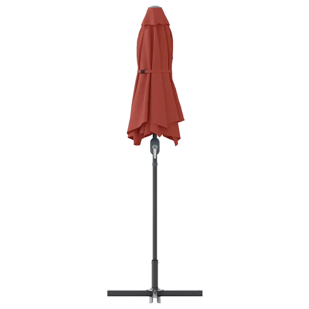 Ombrello | Parasol da giardino Terracotta 370 x 197 x 239 cm