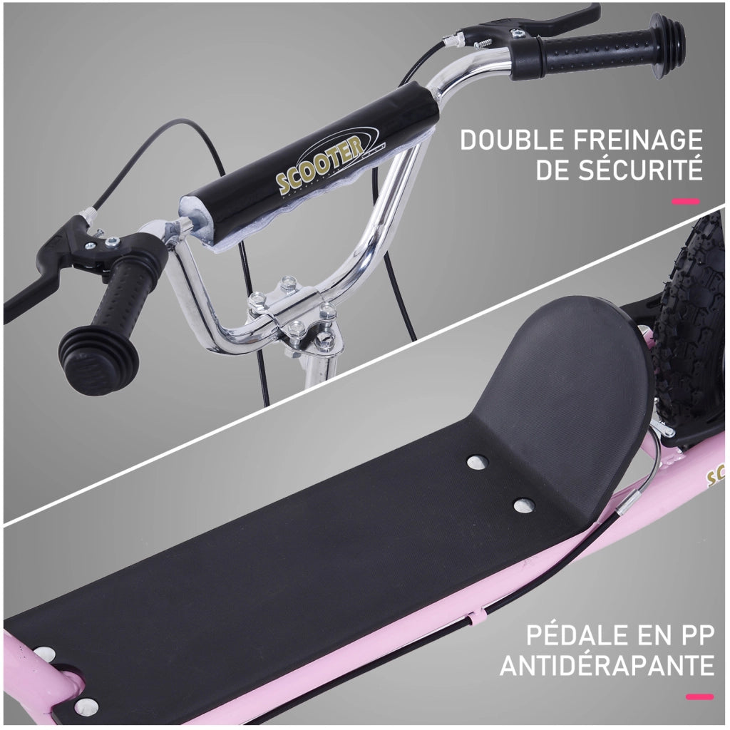 Trottinette per Bambini ¨C zephmum ¨C Rosa Acero