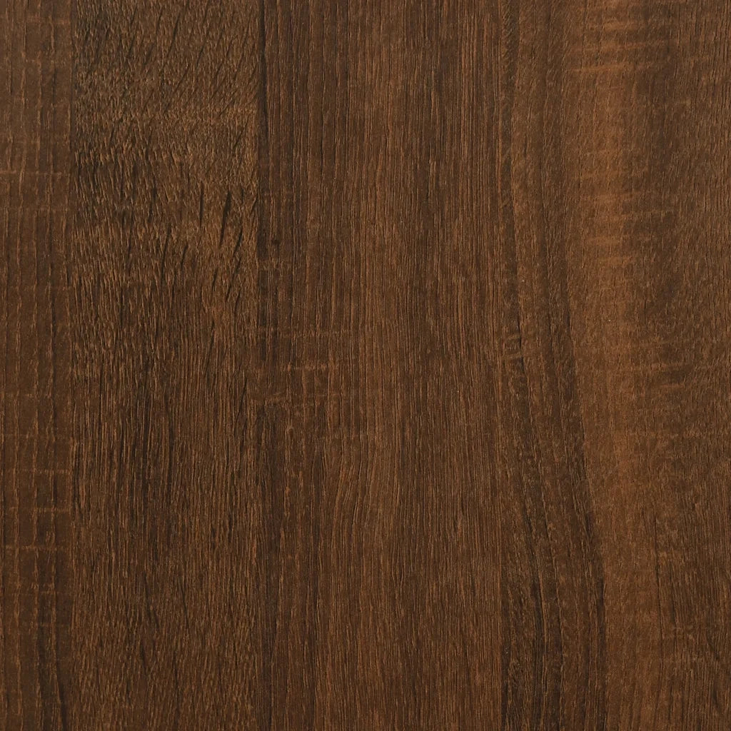 Mobile Porta TV Rovere Marrone 117x35x52 cm Legno Multistrato 826319