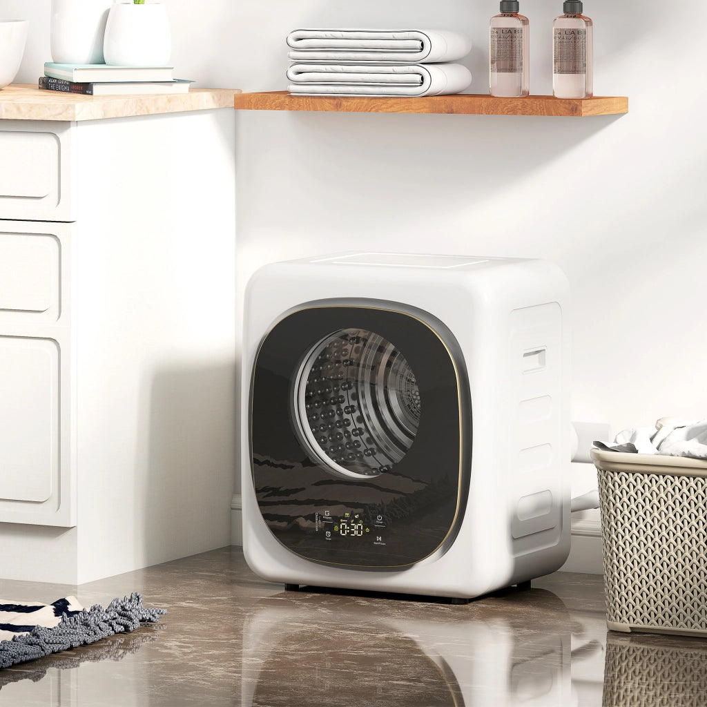 Asciugatrice portatile 4 kg ¨C Xylo ¨C 800W 5 modalit¨¤ timer bianco