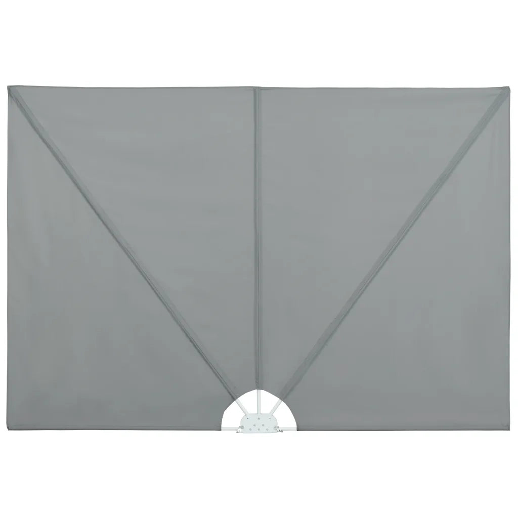 Tenda Laterale per Terrazza Pieghevole Grigio 300x200 cm 44565