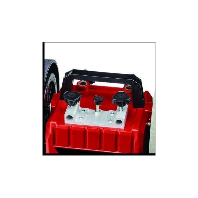 Einhell TC-WG 200 Smerigliatrice da Banco ad Acqua Mola Umida 200 mm 125W 110 rpm colore Rosso