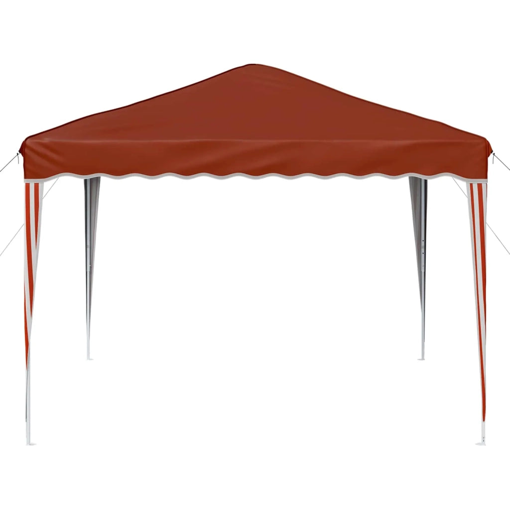 Tenda per feste a pop-up-Gazebo Terracotta 288 x 288 x 245 cm 944605