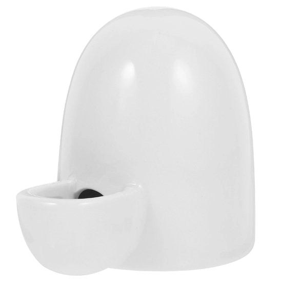 Dispensatore automatico di acqua ceramico - sistema di bevande sicuro - per piccoli animali - dimensioni 11 x 7,5 x 9 cm - acqua fresca e pulita - fiaschetto di acqua per animali
