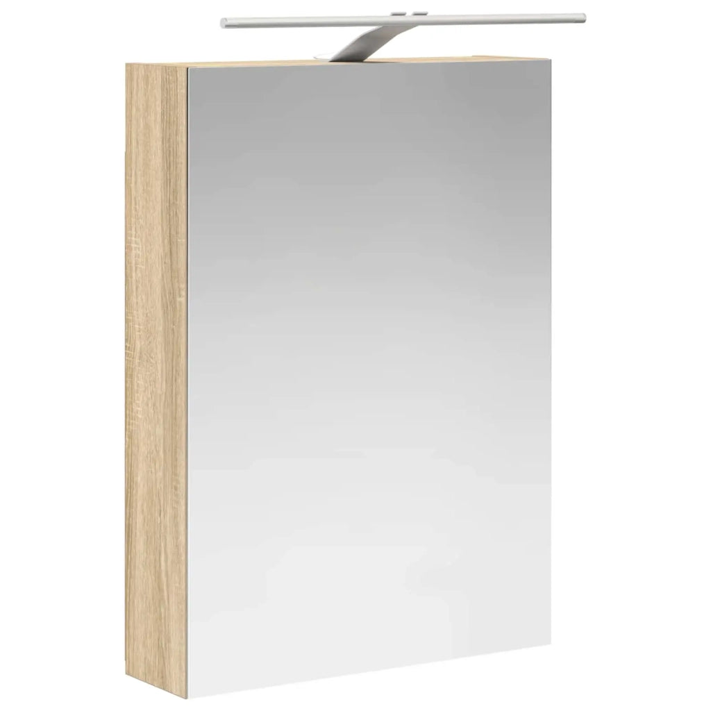 Set di Armadi da Bagno 5 pz Rovere Sonoma Legno ingegnerizzato 3406353