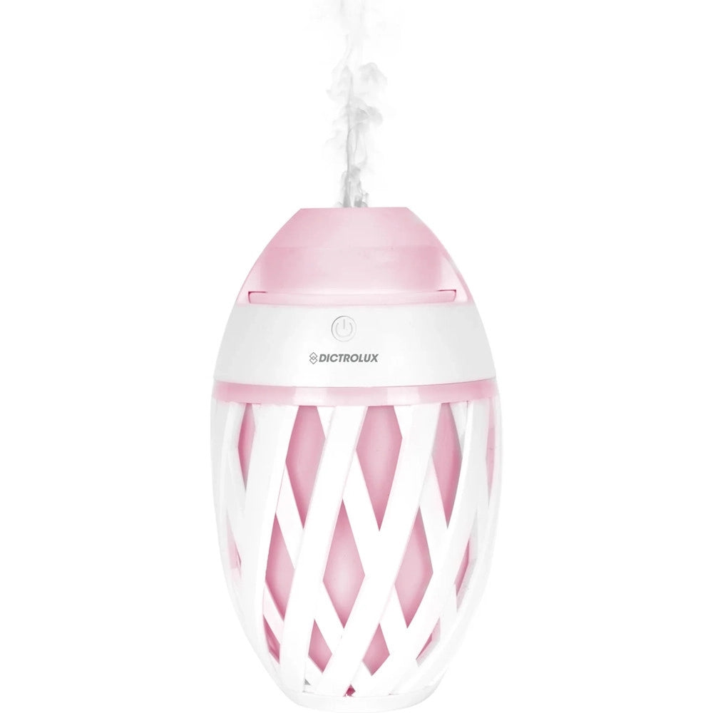 Trade Shop - Diffusore Di Essenze Profumate A Ultrasuoni 7 Luci Led Usb ø11cm H18cm Per Cromoterapia -