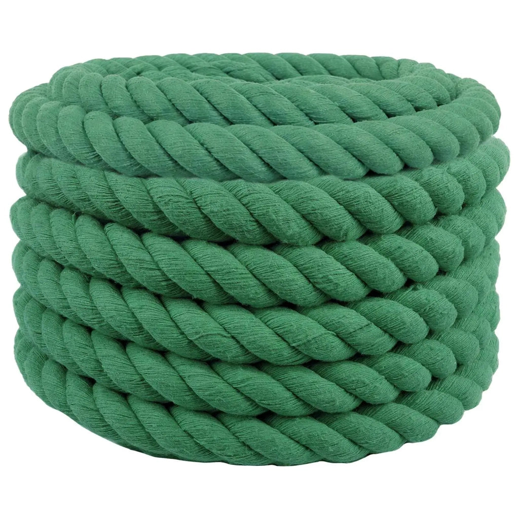 Corda Verde 4 x 4 x 1000 cm Cotone 42011983